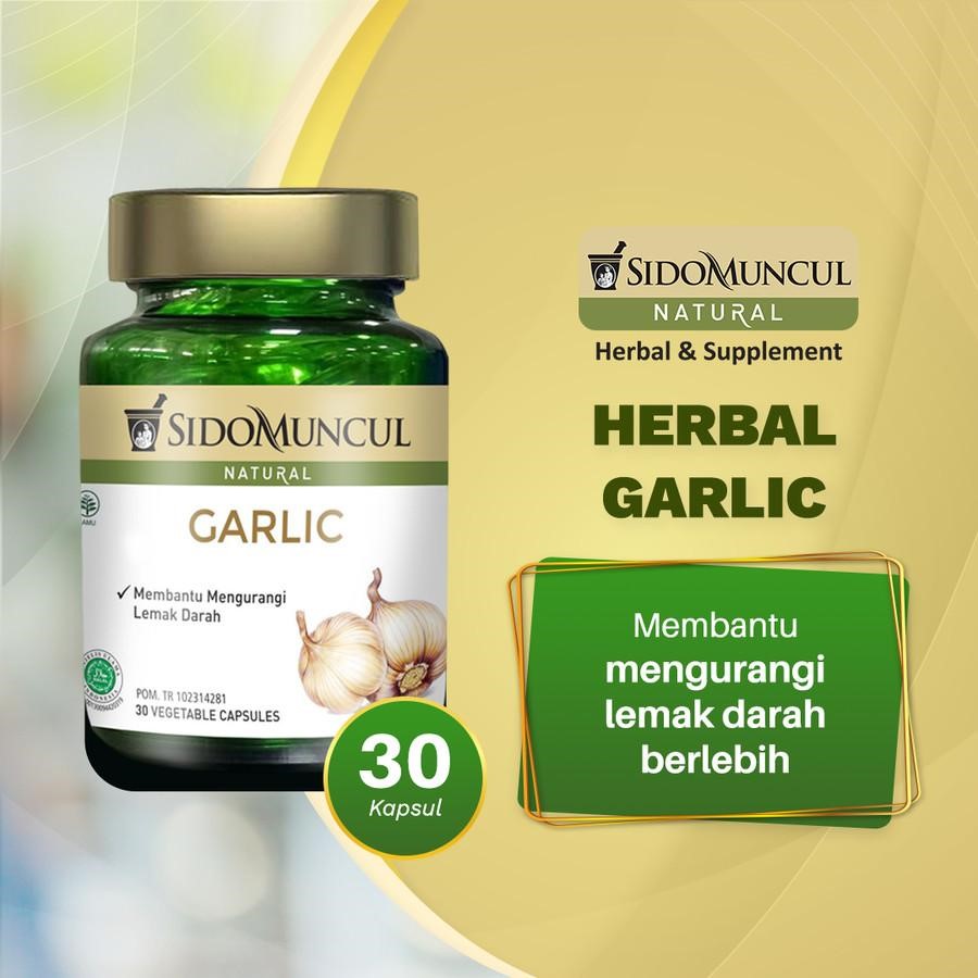 Sido Muncul Natural Garlic: Manfaat,Komposisi, dan Aturan Pakai