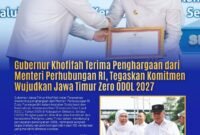 Gubernur Khofifah Terima Penghargaan Penanganan ODOL dari Menteri Perhubungan, Komitmen Siap Wujudkan Jatim Zero ODOL 2027