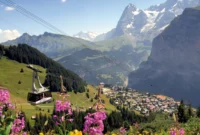 Mürren, Desa Bebas Kendaraan di Swiss yang Menyuguhkan Harmoni Alam Alpen