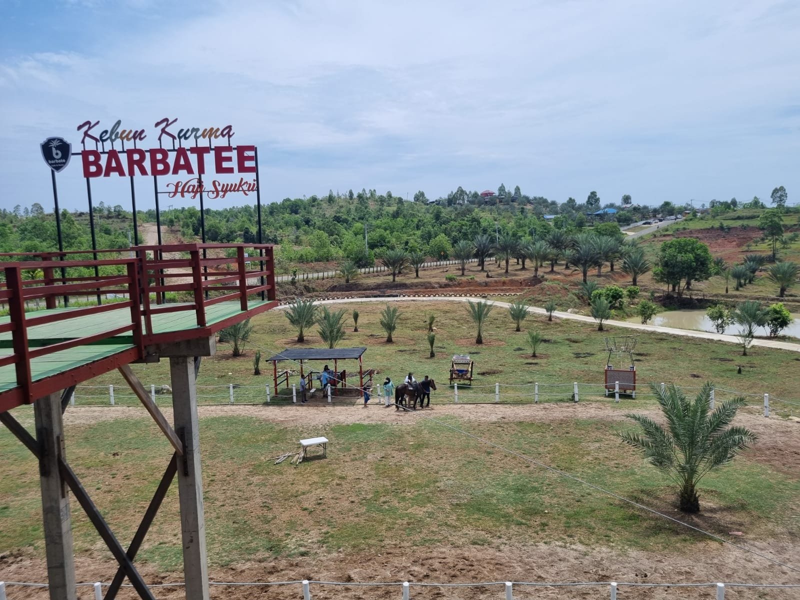 Kebun Kurma Barbate Aceh Besar, Destinasi Wisata Keluarga dengan Panorama Gunung Seulawah