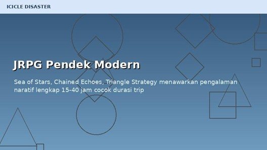 JRPG Switch teman wisata domestik Indonesia 2026