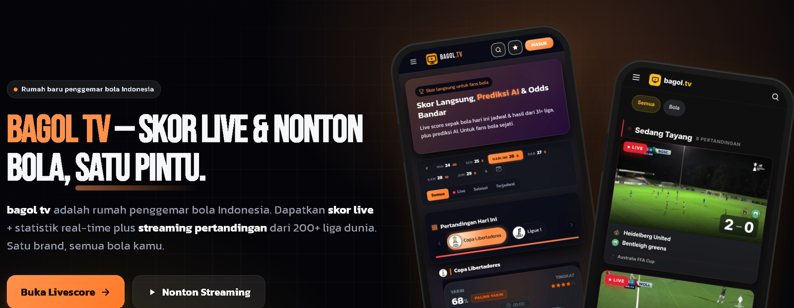 Bagol TV, Brand Digital Indonesia yang Hadirkan Pengalaman Nonton Bola Lebih Praktis dan Lengkap